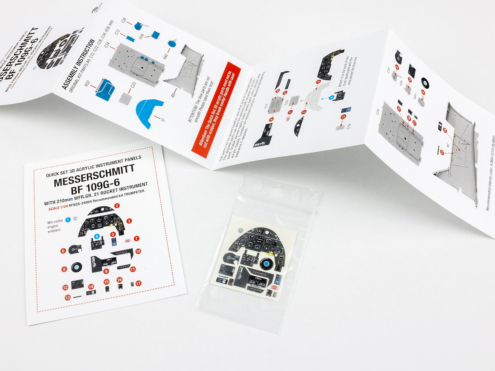 Messerschmitt Bf 109G-6 with WFR.GR.21 Rocket panel