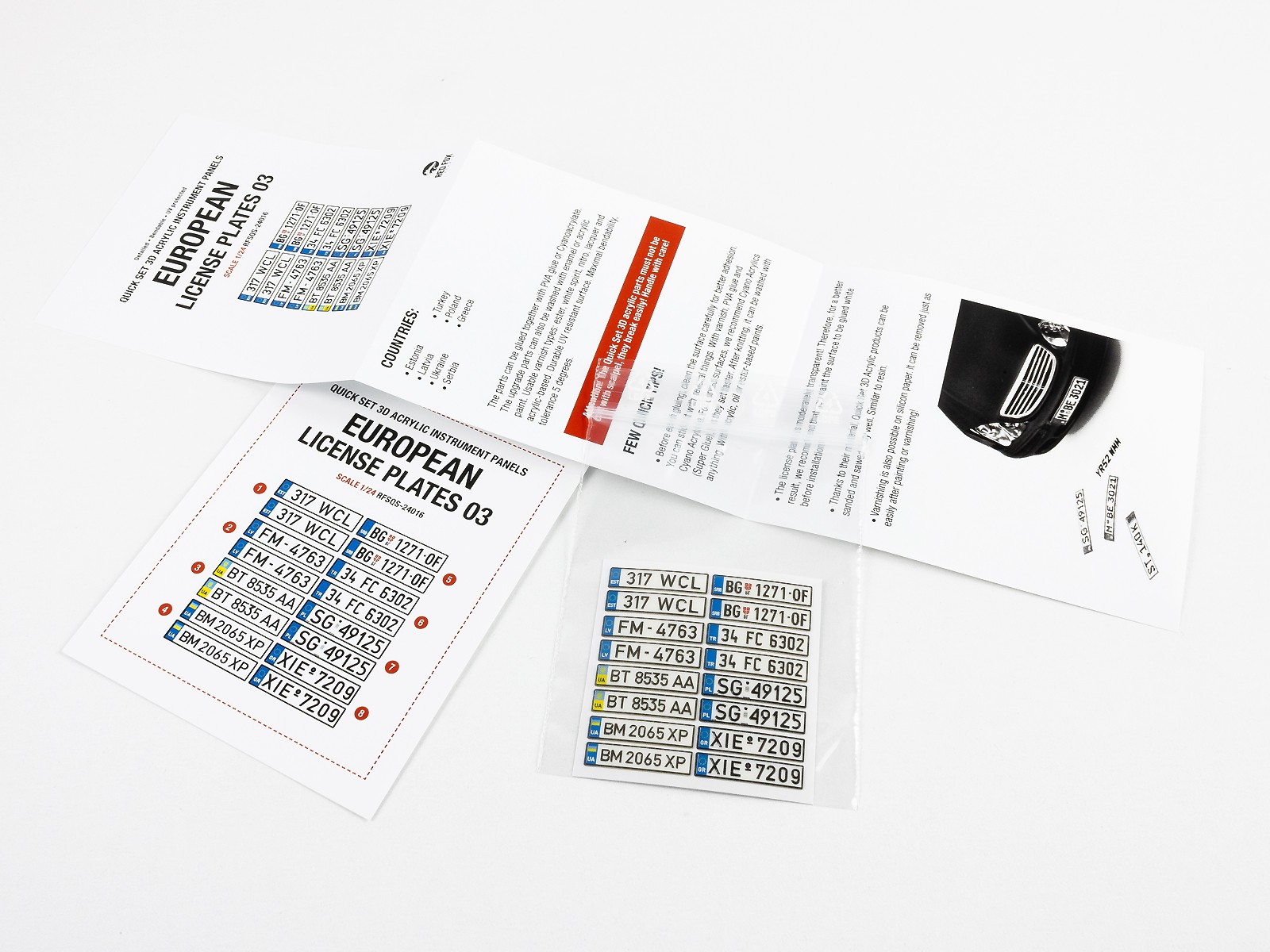 European License Plates 03