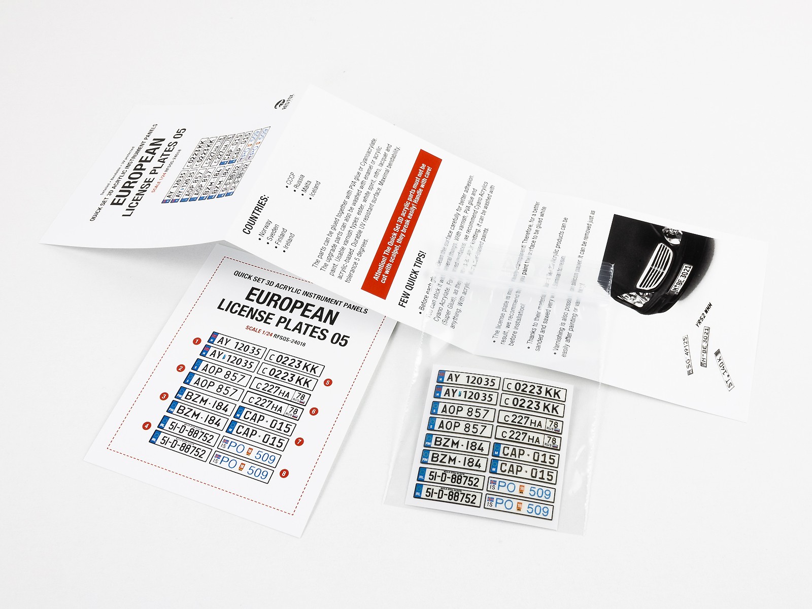 European License Plates 05