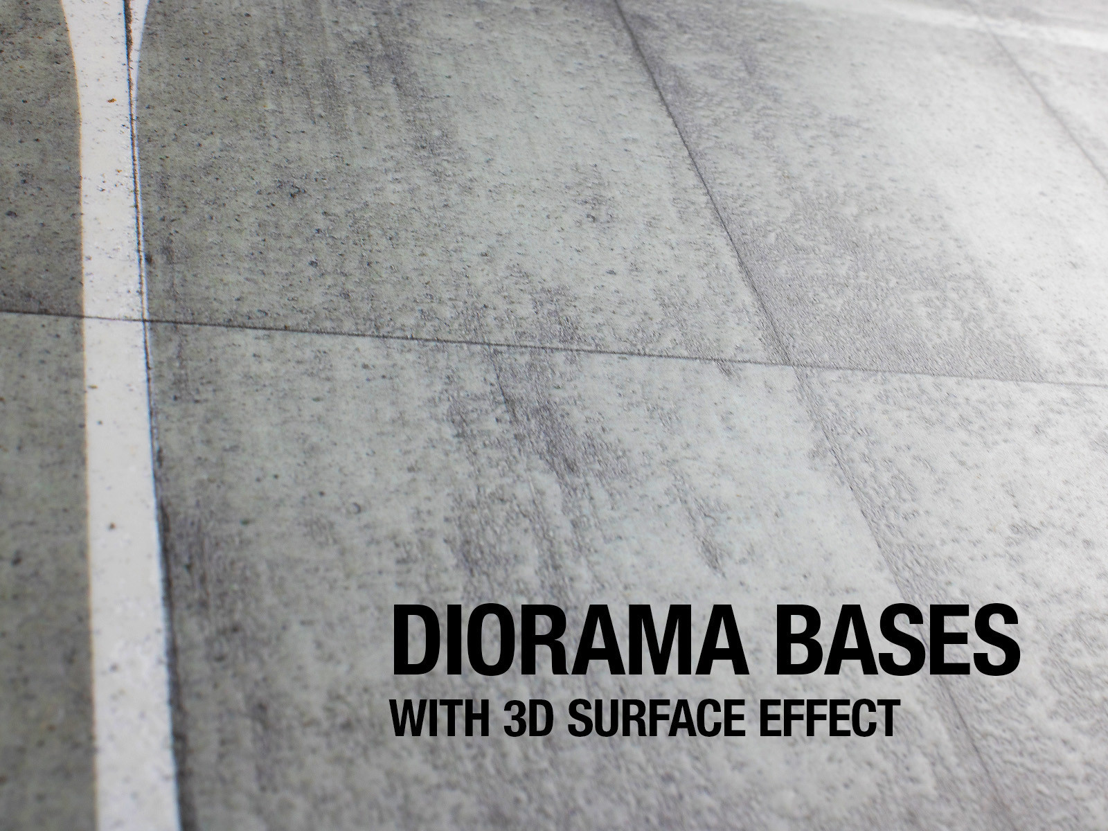 Airfield Diorama Base Type 1 600x380mm