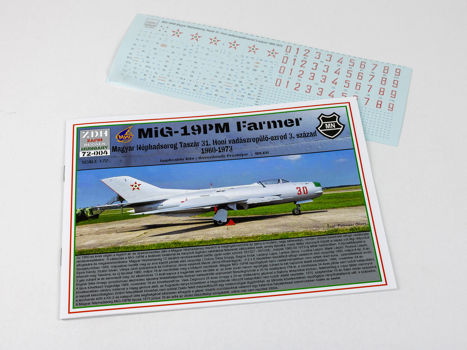 MiG-19PM Farmer MNH Taszár 31. Honi vadászrepülő-ezred 3. század 1960-73