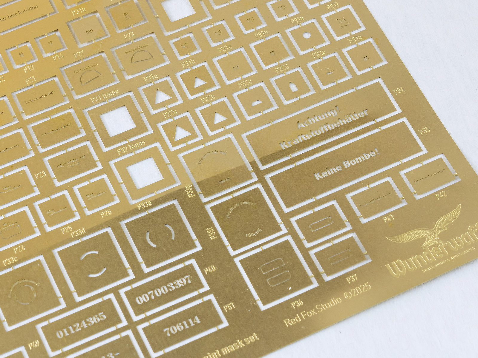 Messerschmitt Bf 109 G Standard Stencil Set