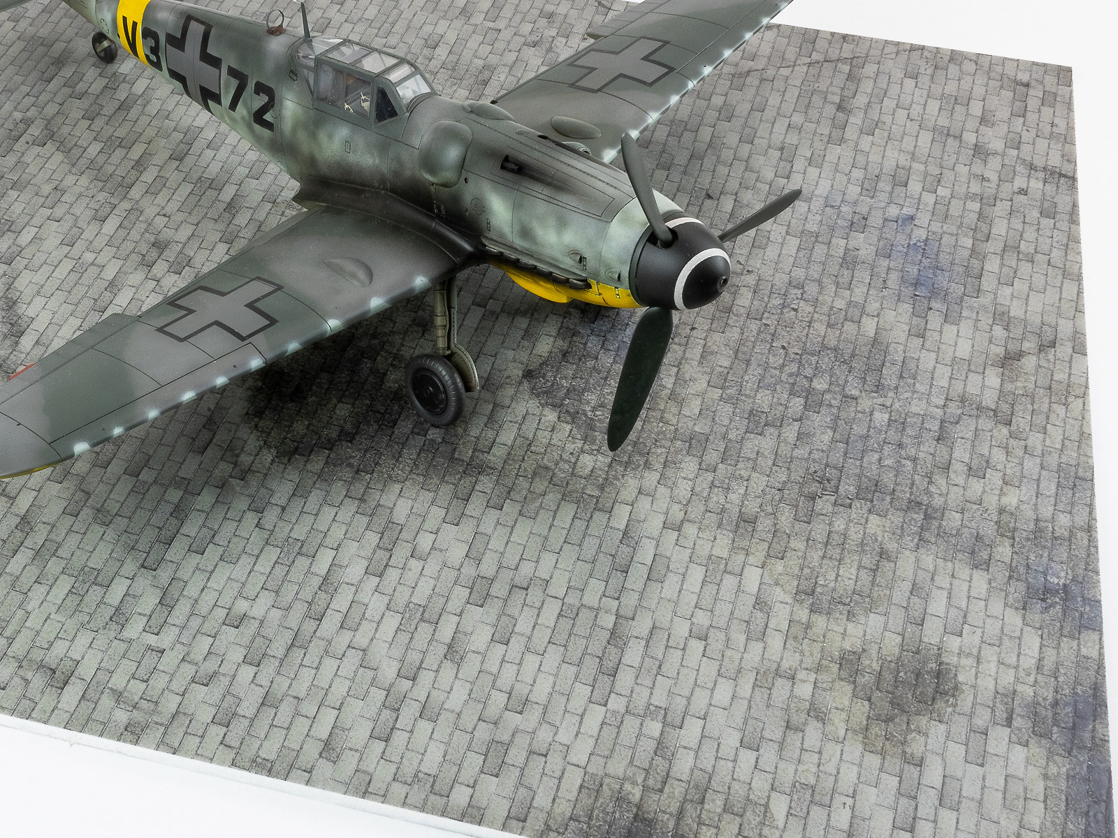 WWII German Brick Base Type 6 380x320mm
