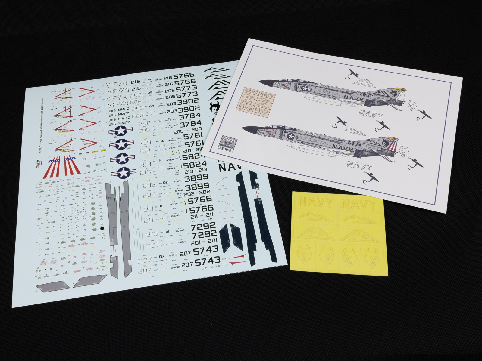 F-4J Phantom II VF-74 "Be-Devilers" (CVN-68, 1975-77)