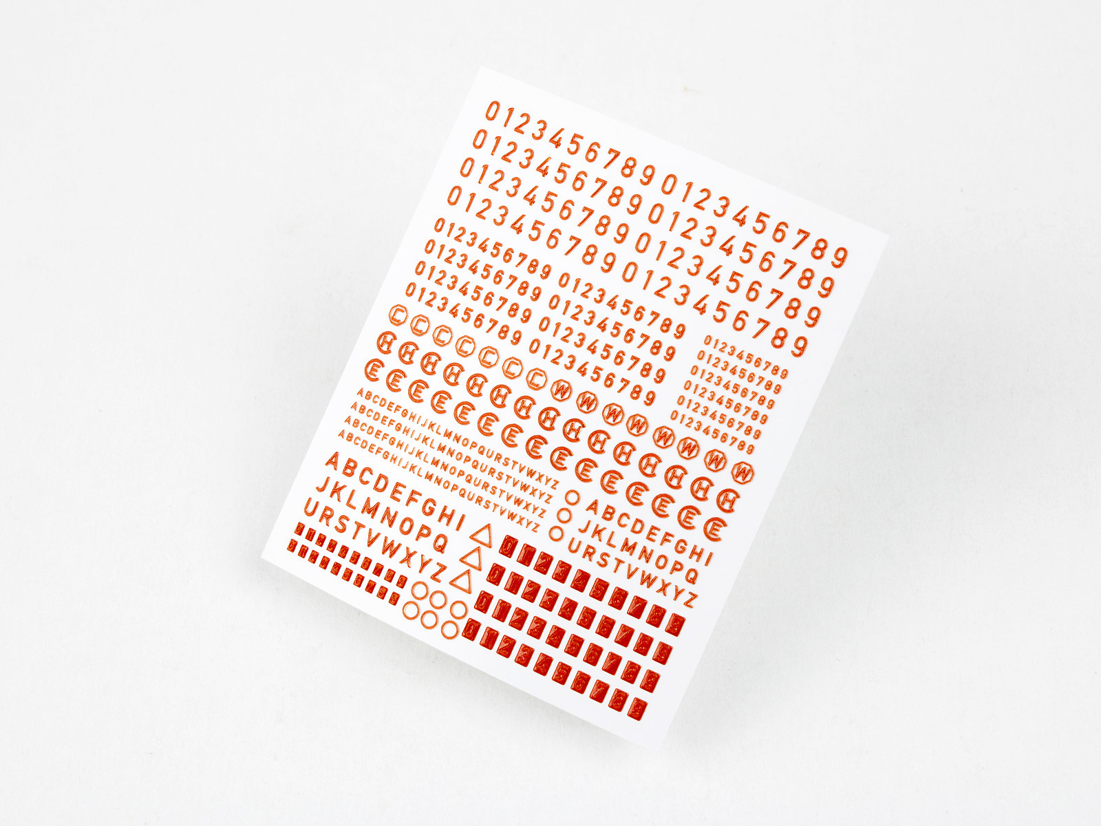 Numbers & Letters for US AFV's vol.01