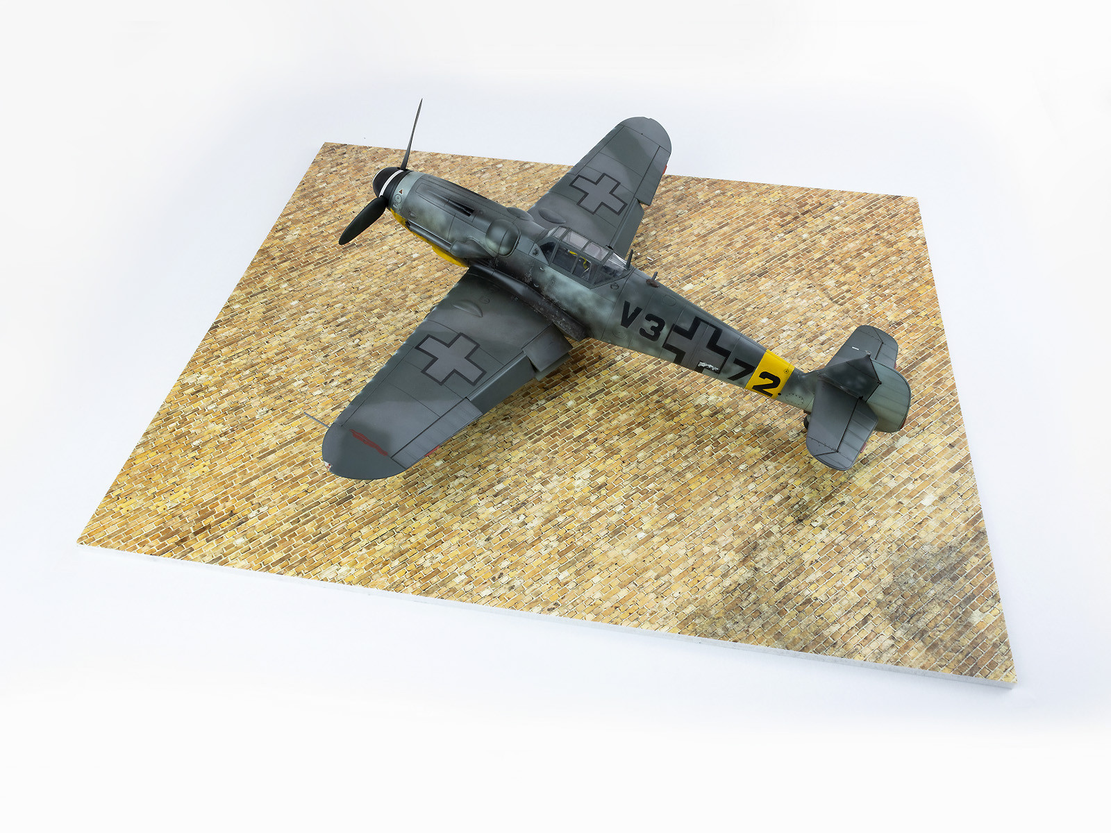 WWII German Brick Base Type 5 380x320mm