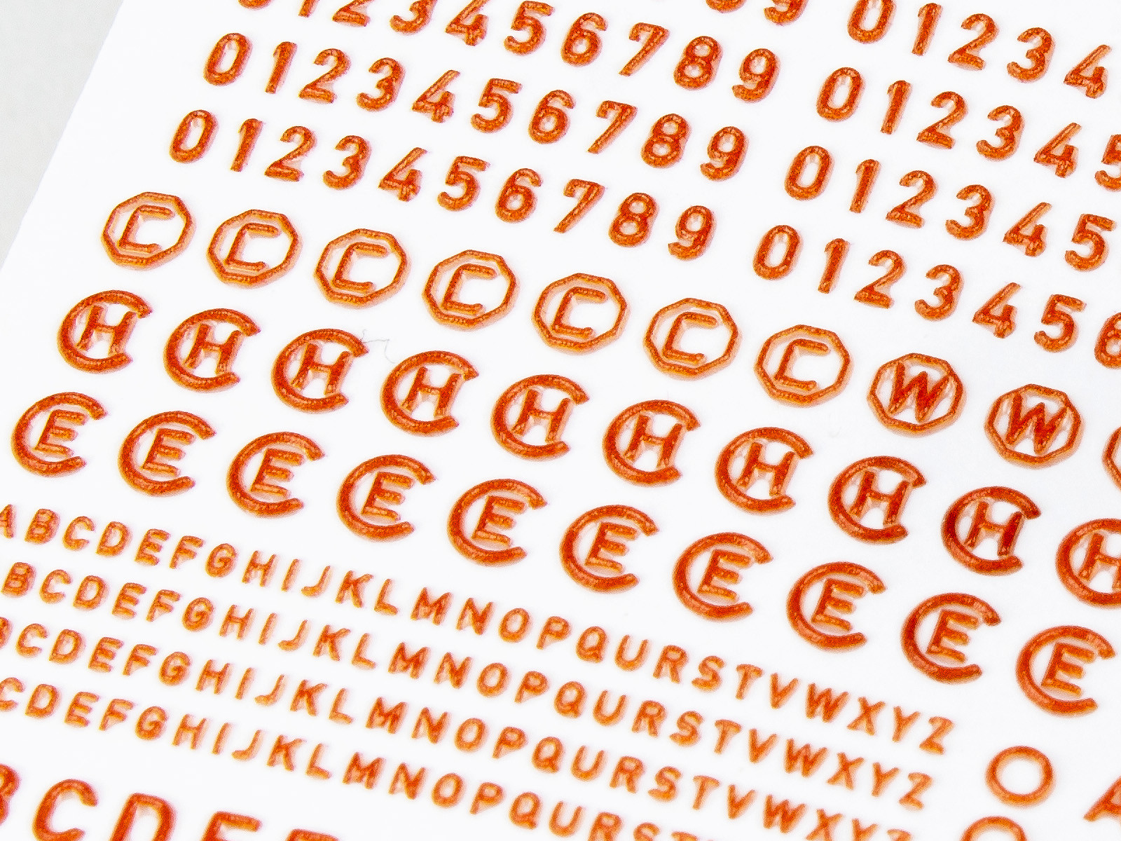 Numbers & Letters for US AFV's vol.01