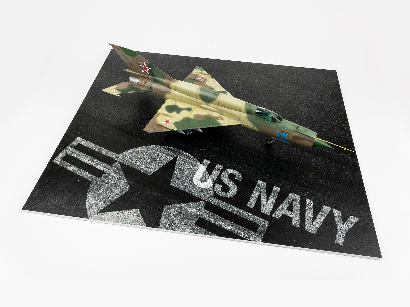 Asphalt Diorama Base - NAVY 380x320mm