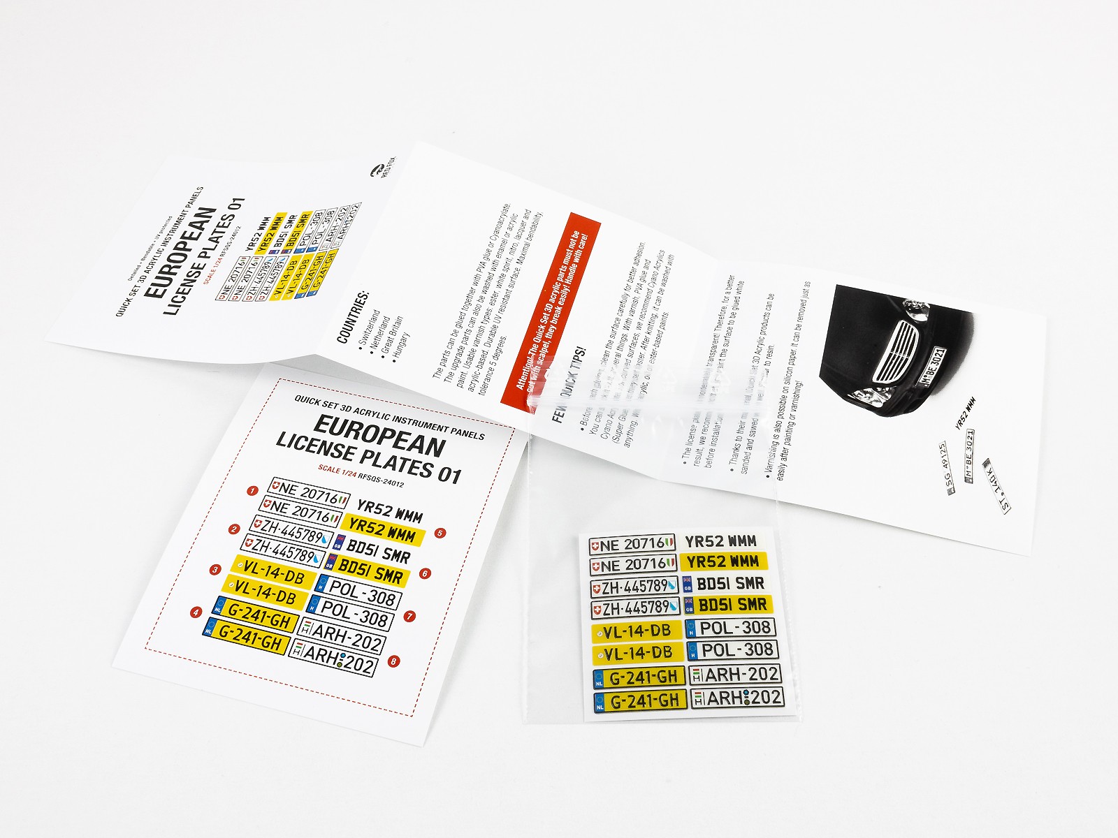 European License Plates 01