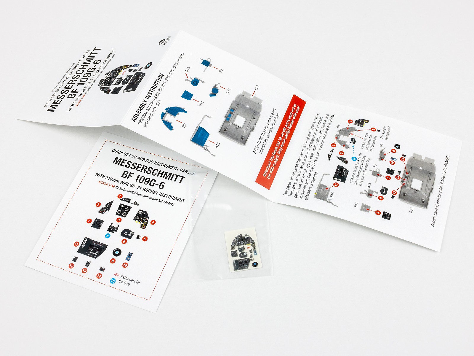 Messerschmitt Bf 109G-6 with WFR.GR.21 Rocket panel