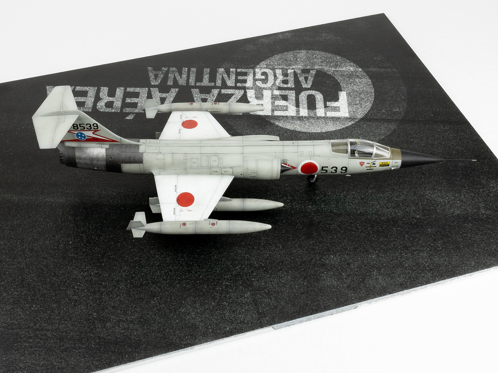 Asphalt Diorama Base - Argentina 300x230mm