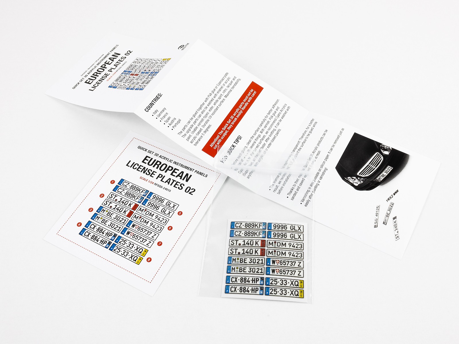 European License Plates 02