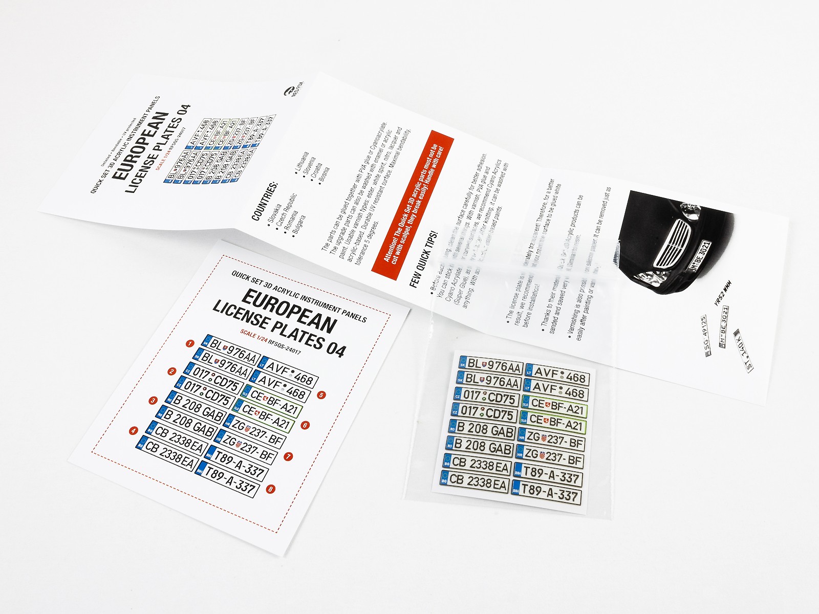 European License Plates 04