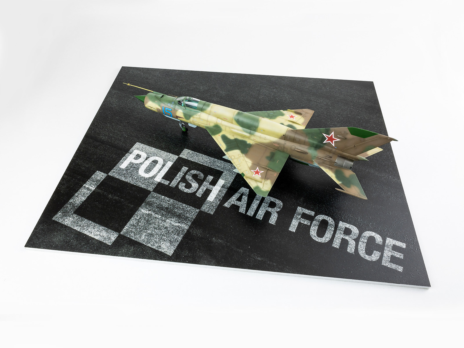 Asphalt Diorama Base - Poland 380x320mm