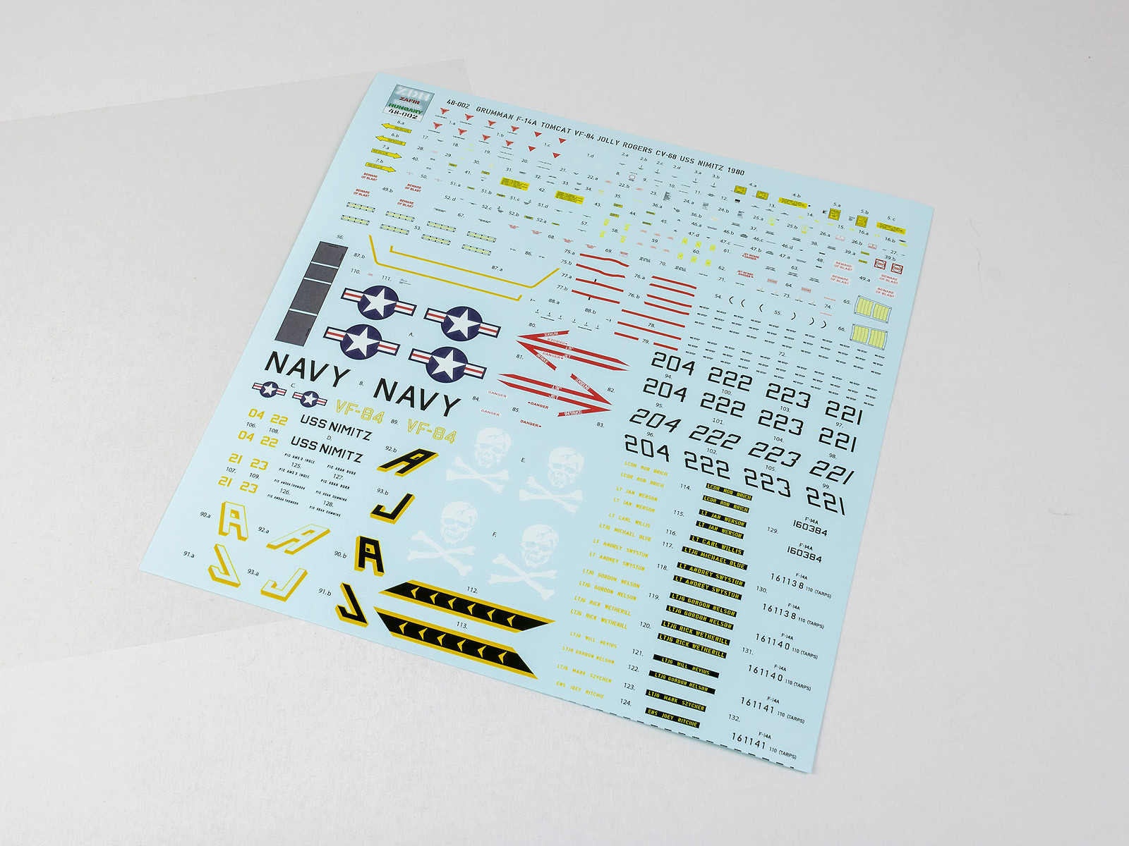 Grumman F-14A Tomcat VF-84, CVN-89 1980