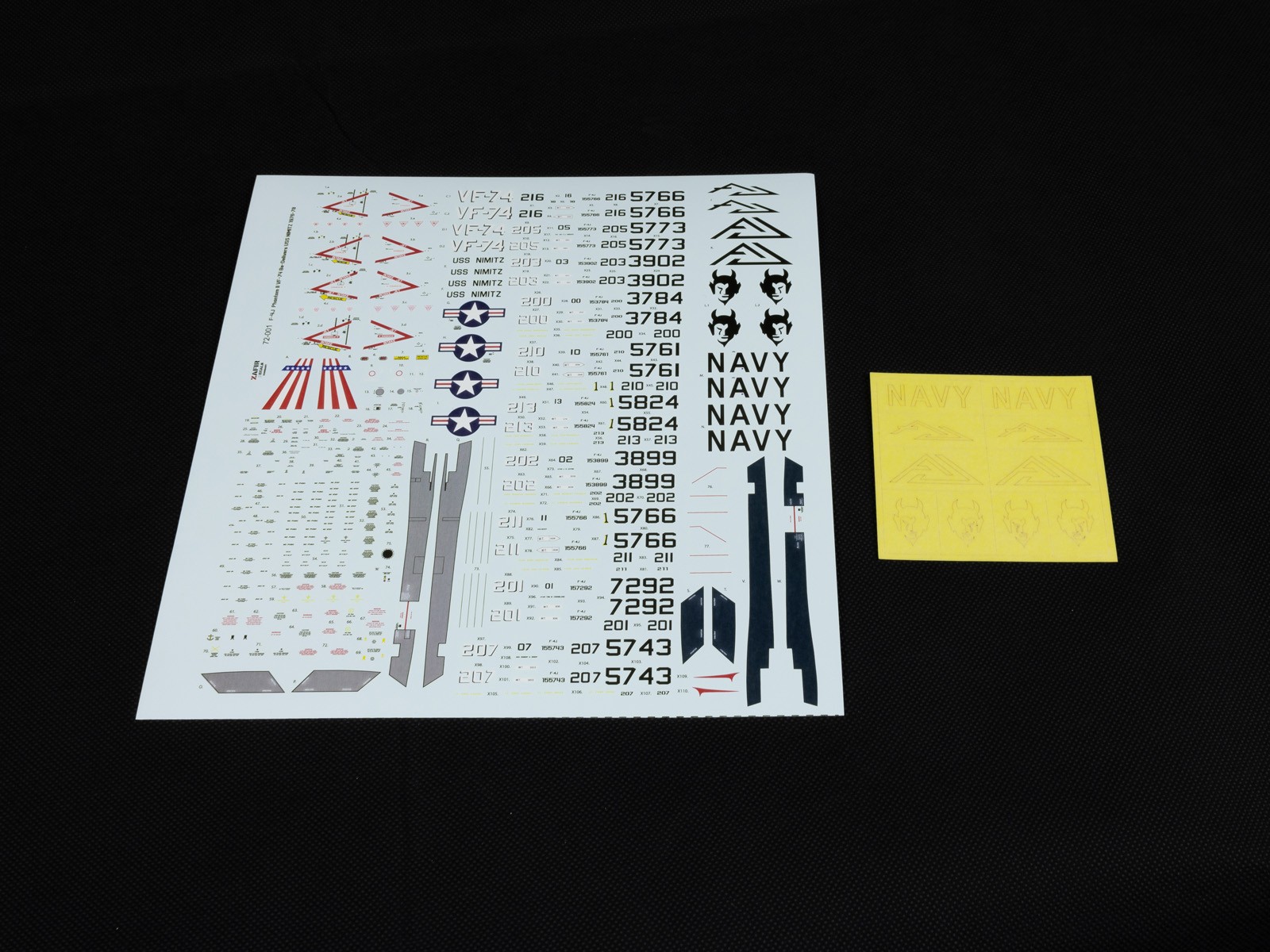 F-4J Phantom II VF-74 "Be-Devilers" (CVN-68, 1975-77)