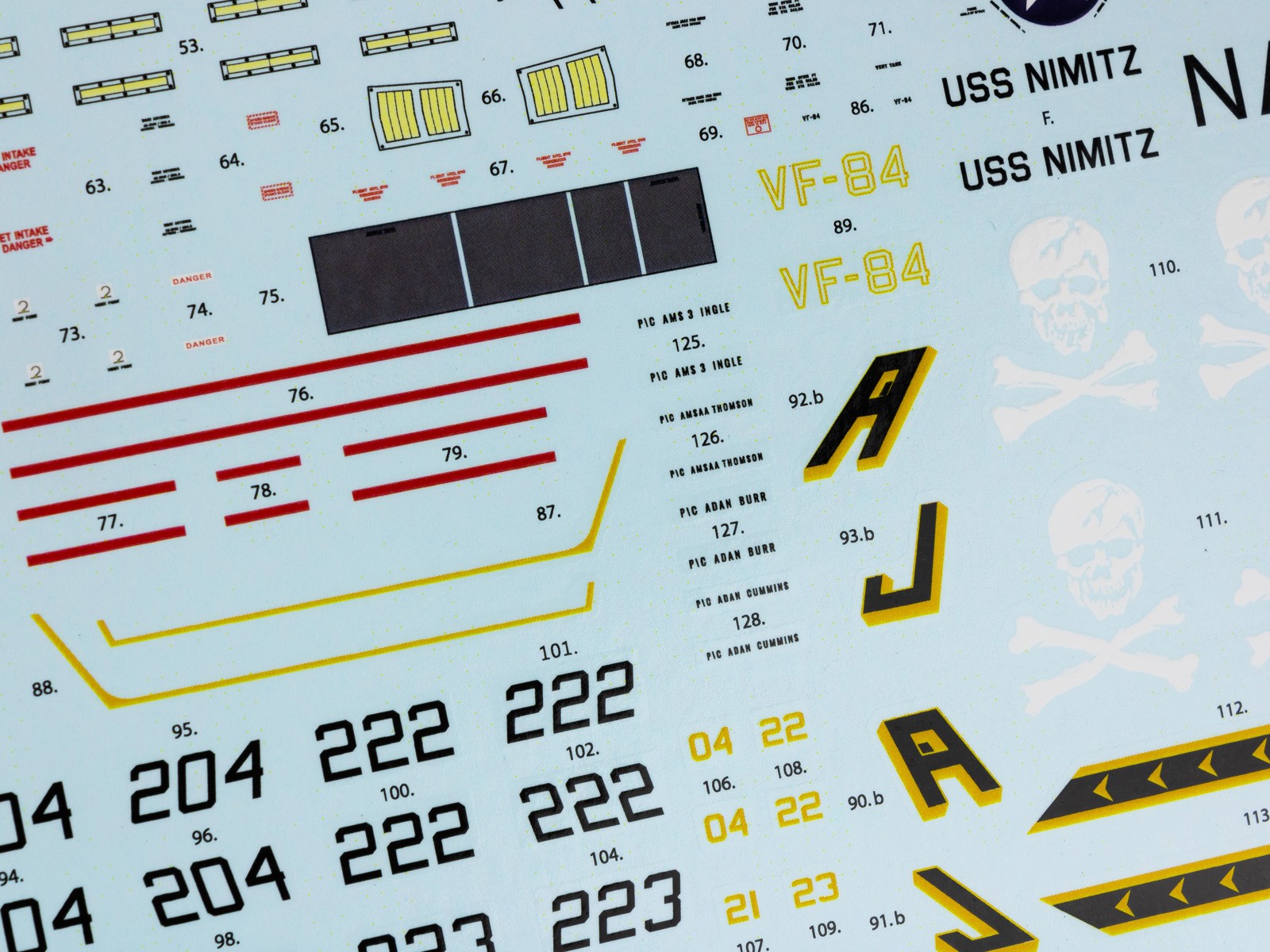 F-14A Tomcat VF-84 "Jolly Rogers" CVN-68 1980