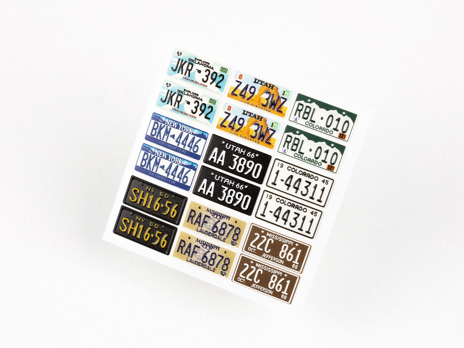 USA License Plates 02