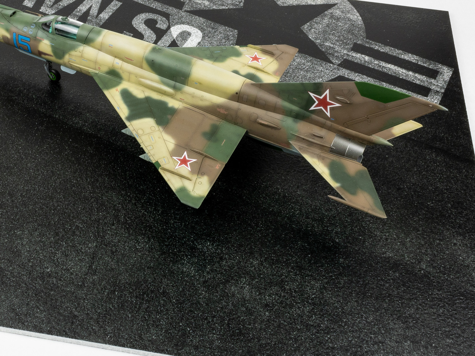 Asphalt Diorama Base - NAVY 380x320mm