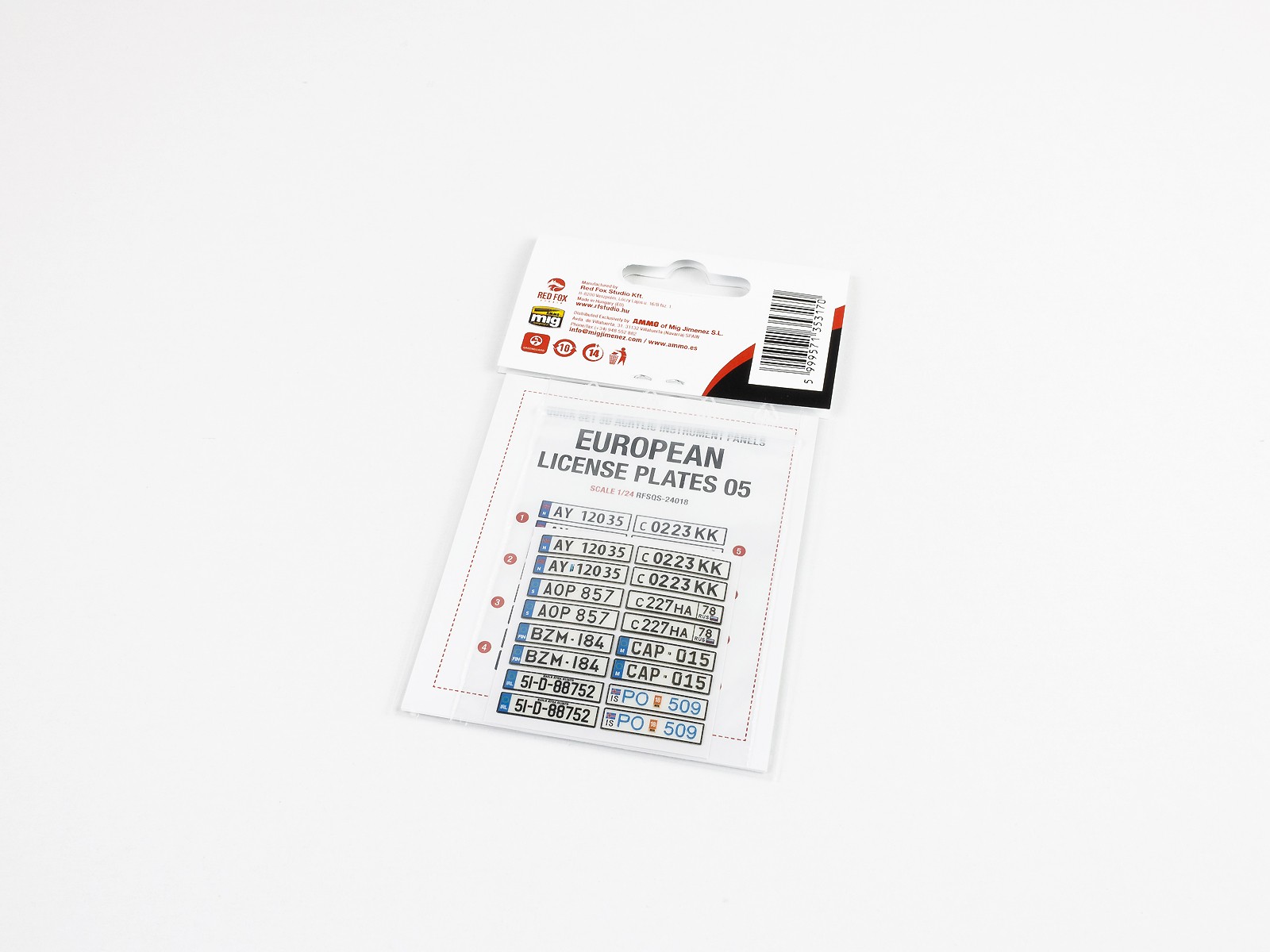 European License Plates 05